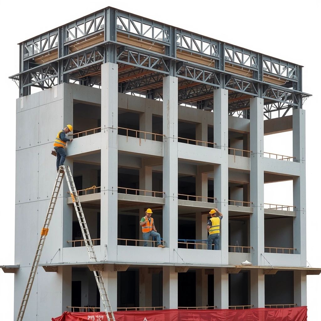 Commercial building construction