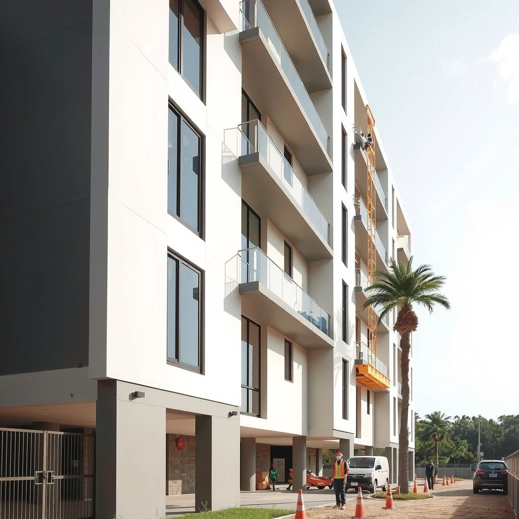 Residential building construction